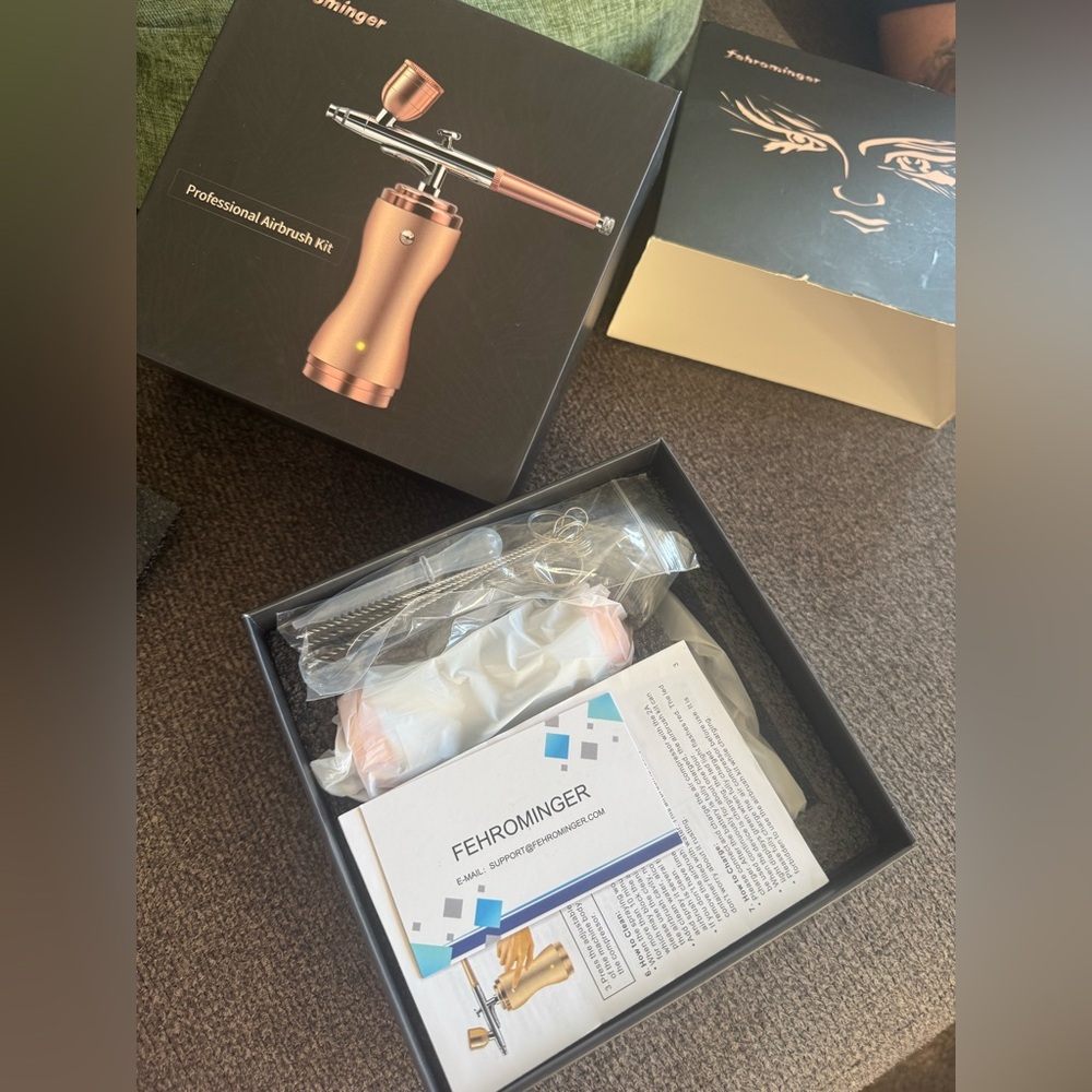 Rose Gold Professional Airbrush Kit